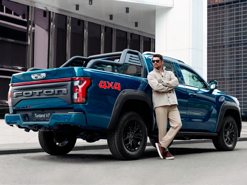 Легендарные пикапы Foton Tunland V уже скоро в Екатеринбурге!
